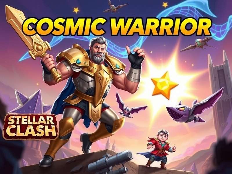 Cosmic Warrior Stellar Clash Gameplay
